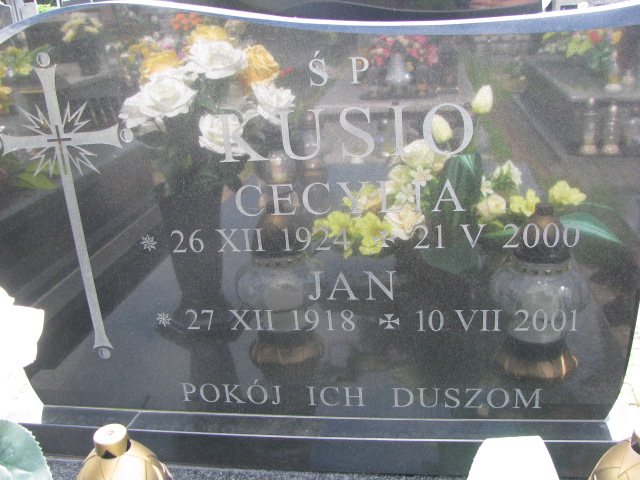 Cecylia Kusio 1924 Janowiec - Grobonet - Wyszukiwarka osób pochowanych
