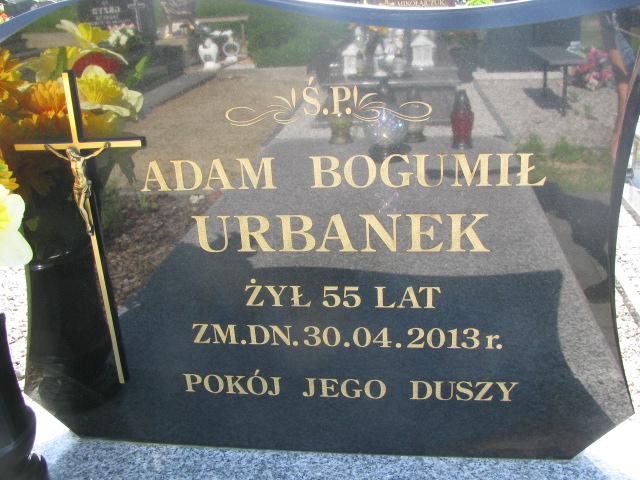 Adam Bogumił Urbanek Janowiec - Grobonet - Wyszukiwarka osób pochowanych