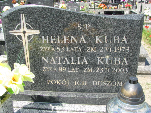 Natalia Kuba Janowiec - Grobonet - Wyszukiwarka osób pochowanych