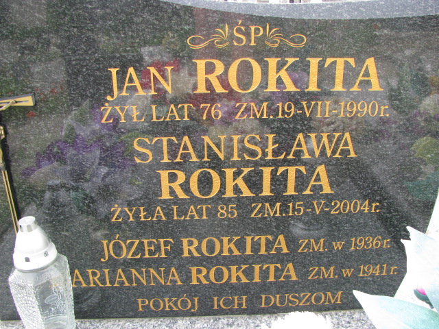 Marianna Rokita Janowiec - Grobonet - Wyszukiwarka osób pochowanych