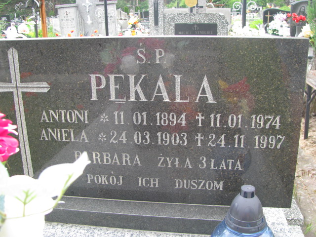 Barbara Pękala Janowiec - Grobonet - Wyszukiwarka osób pochowanych
