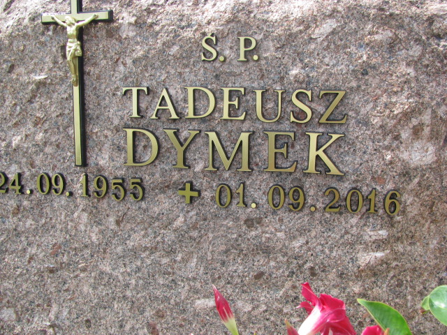 Grób Tadeusz Dymek