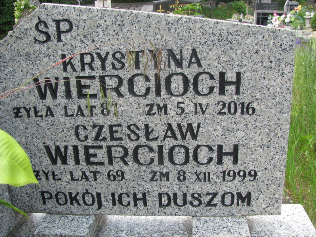 Krystyna Wiercioch Janowiec - Grobonet - Wyszukiwarka osób pochowanych