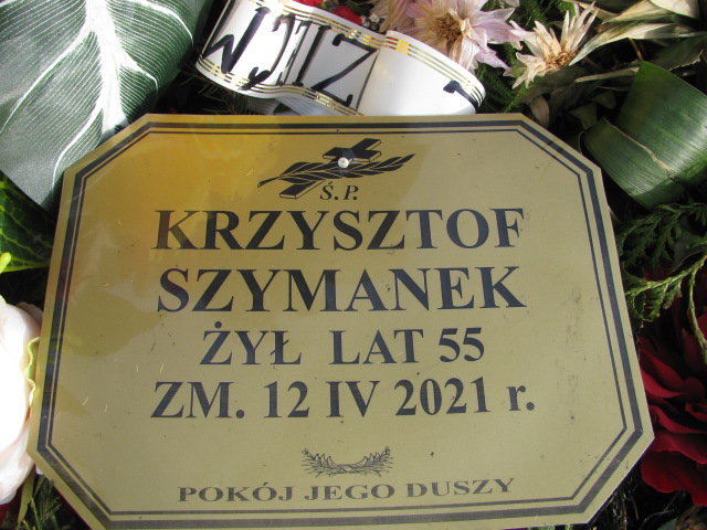 Grób Krzysztof Szymanek