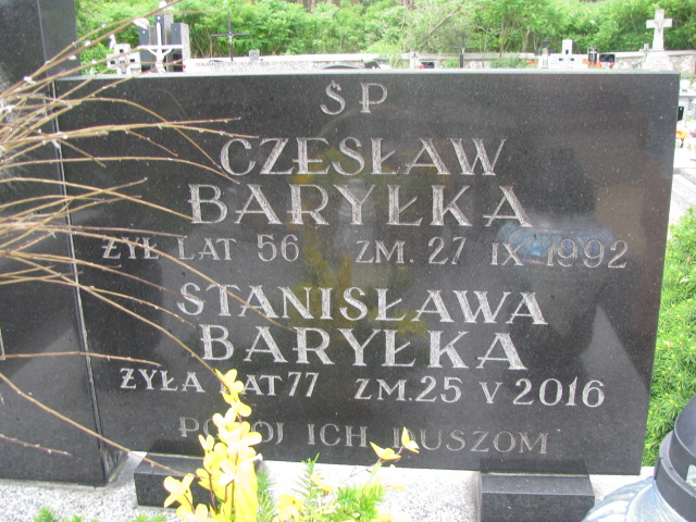 Stanisława Baryłka Janowiec - Grobonet - Wyszukiwarka osób pochowanych