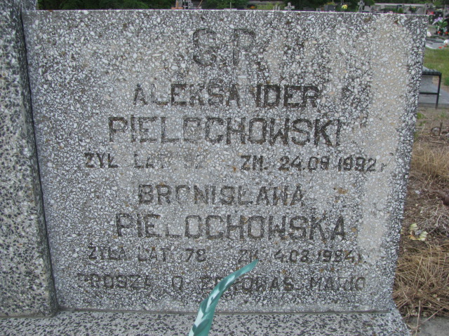 Grób Aleksander Pielechowski