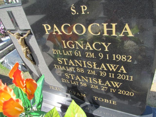 Stanisława Pacocha Janowiec - Grobonet - Wyszukiwarka osób pochowanych