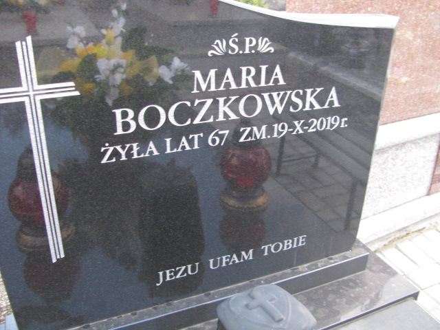 Maria Boczkowska  Janowiec - Grobonet - Wyszukiwarka osób pochowanych