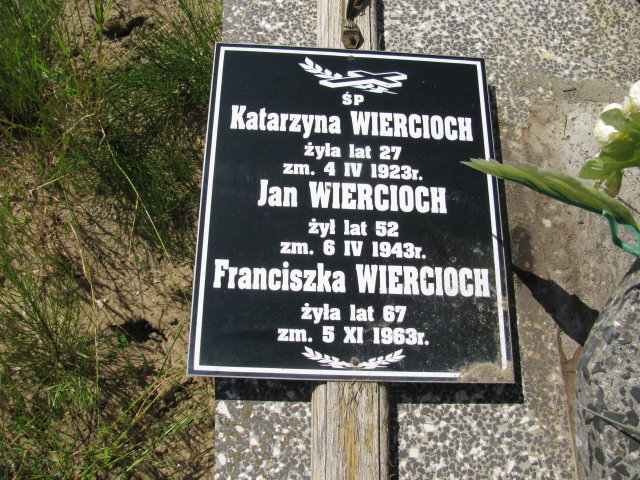 Katarzyna Wiercioch Janowiec - Grobonet - Wyszukiwarka osób pochowanych