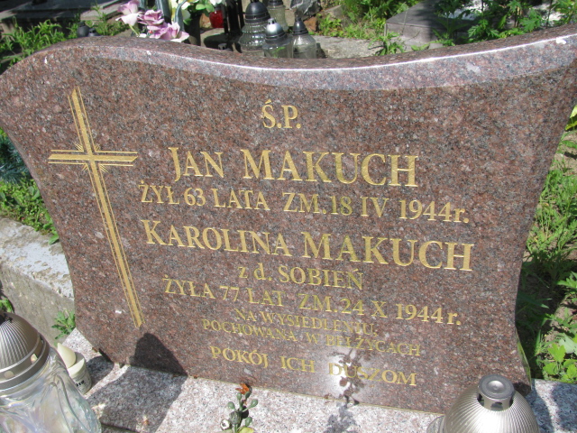Jan Makuch Janowiec - Grobonet - Wyszukiwarka osób pochowanych