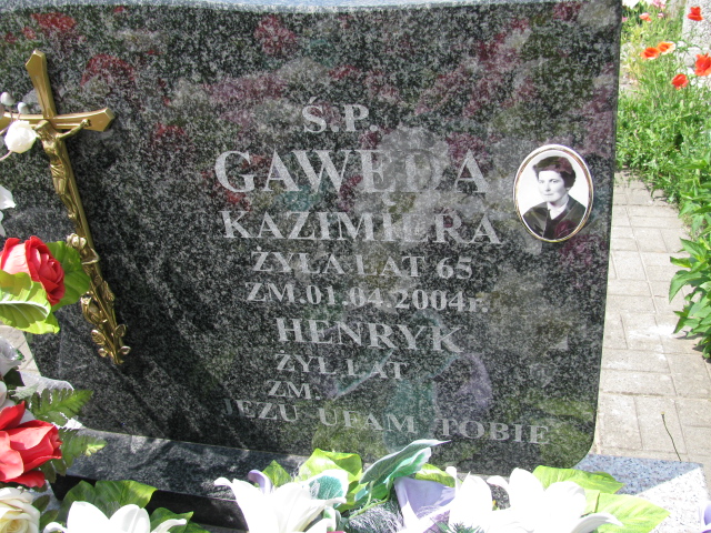 Kazimiera Gawęda Janowiec - Grobonet - Wyszukiwarka osób pochowanych