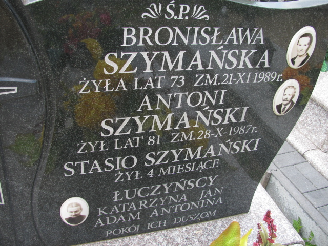 Bronisława Szymańska  Janowiec - Grobonet - Wyszukiwarka osób pochowanych