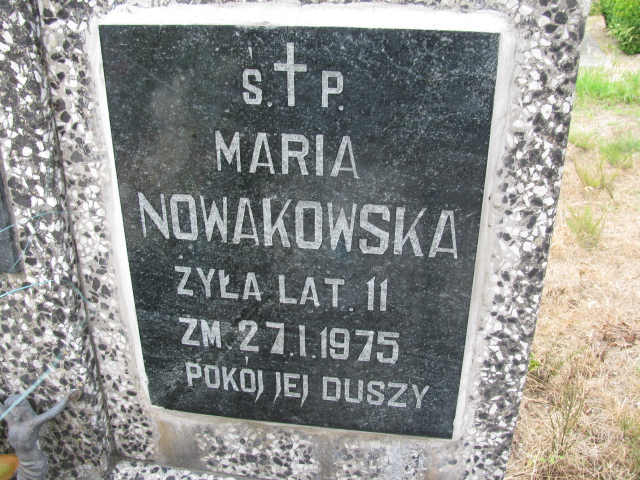 Maria Nowakowska Janowiec - Grobonet - Wyszukiwarka osób pochowanych